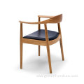 Contemporary Wishbone Y Chair Solid Wood Dining Chair